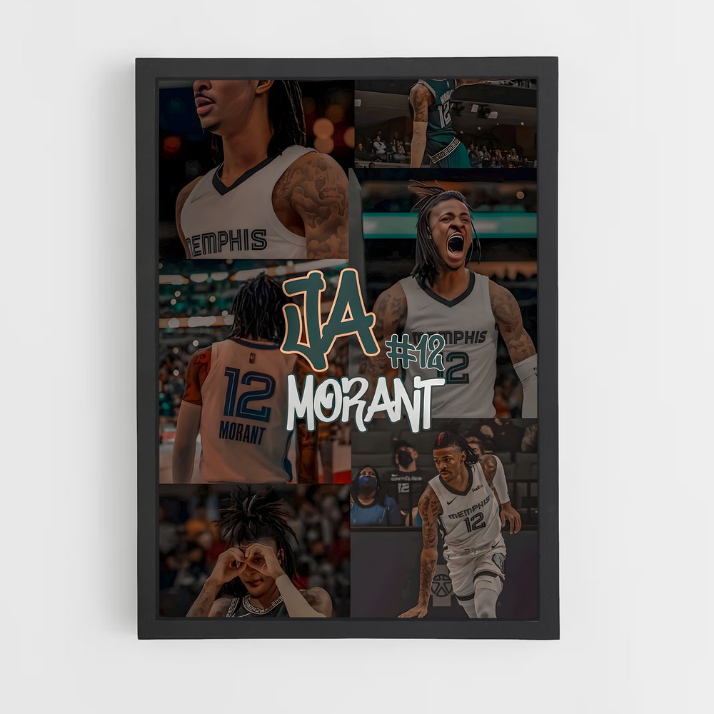 Poster Team Ja Morant – affiche Basketball (vue 2)